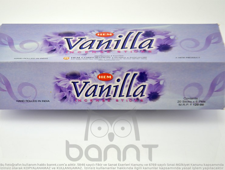 Vanilla ( Vanilya ) Tütsü Vanilla ( Vanilya ) Tütsü