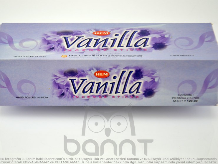 Vanilla ( Vanilya ) Tütsü
