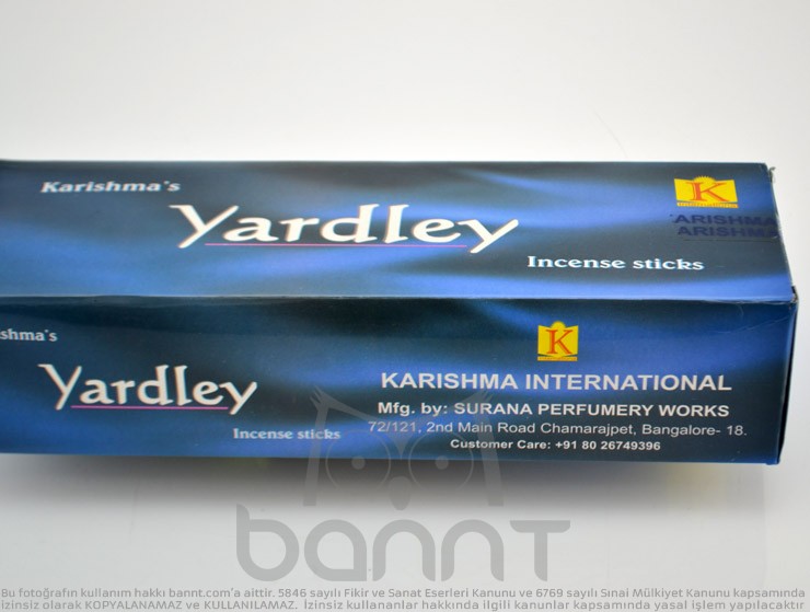 Yardley Tütsü Yardley Tütsü