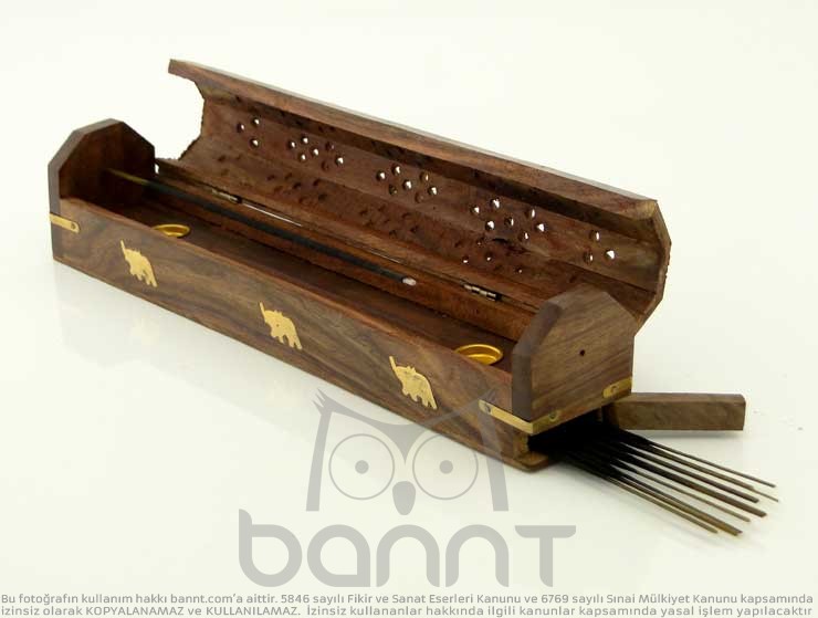 Ahşap Tabut Tütsülük (Büyük Boy) Ahşap Tabut Tütsülük (Büyük Boy)