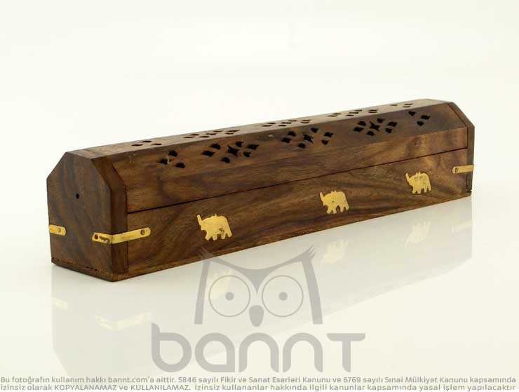 Ahşap Tabut Tütsülük (Büyük Boy) Ahşap Tabut Tütsülük (Büyük Boy)