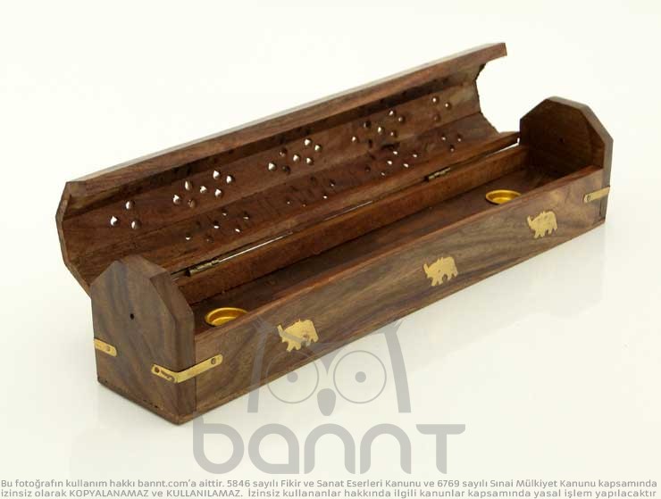 Ahşap Tabut Tütsülük (Büyük Boy) Ahşap Tabut Tütsülük (Büyük Boy)