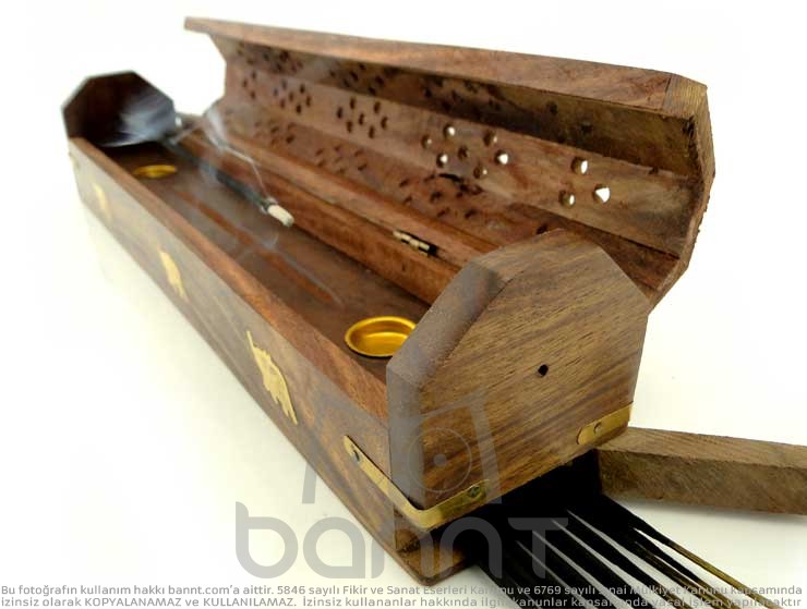 Ahşap Tabut Tütsülük (Büyük Boy) Ahşap Tabut Tütsülük (Büyük Boy)