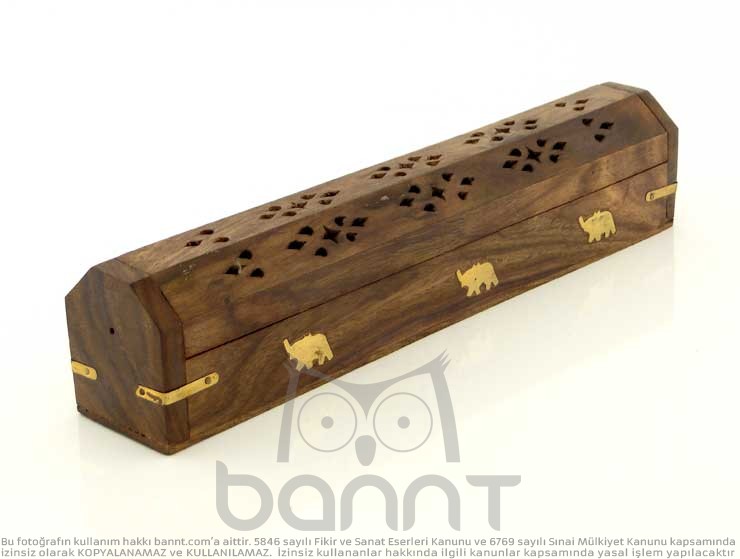 Ahşap Tabut Tütsülük (Büyük Boy) Ahşap Tabut Tütsülük (Büyük Boy)