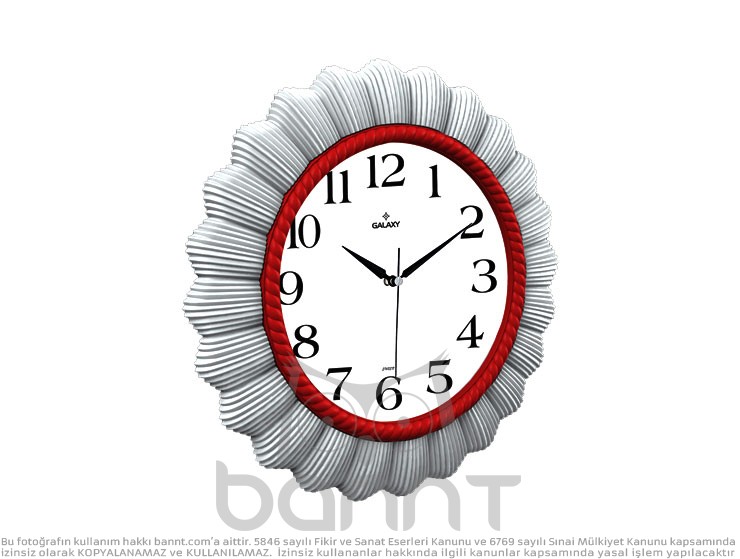 Dekoratif Duvar Saati (26cm) 74g