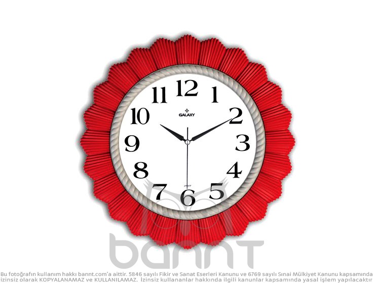 Dekoratif Duvar Saati (26cm) 74n