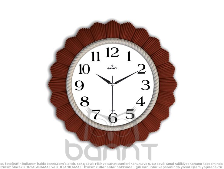 Dekoratif Duvar Saati (26cm) 74x Dekoratif Duvar Saati (26cm) 74x