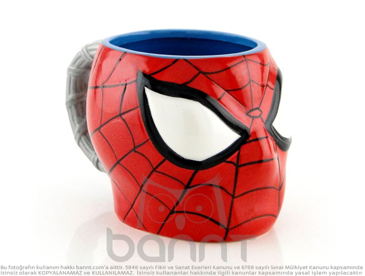 Spiderman 3D Kupa Bardak