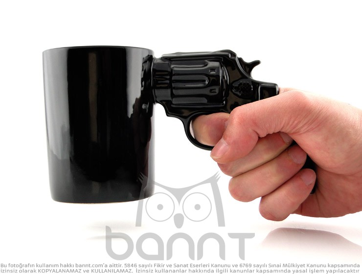 Gun Mug / Altıpatlar Kupa Bardak 