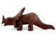 El Yapımı Ahşap Dinozor Styracosaurus