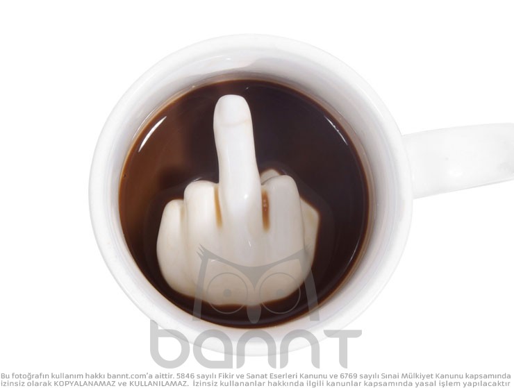 Up Yours Mug Kupa Bardak