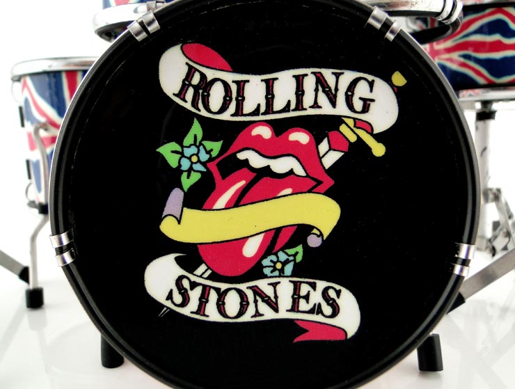 The Rolling Stones Mini Bateri Seti
