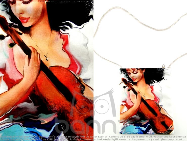 Violin Omuz Çantası Violin Omuz Çantası