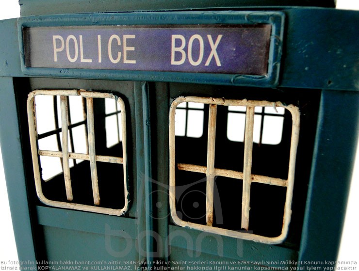 Tardis The Blue Box Metal Kumbara Tardis The Blue Box Metal Kumbara
