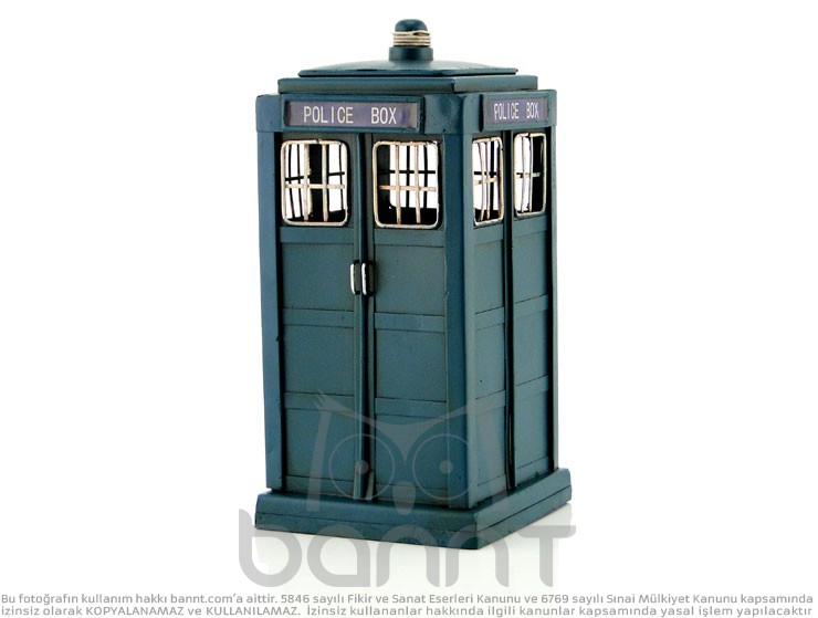 Tardis The Blue Box Metal Kumbara Tardis The Blue Box Metal Kumbara