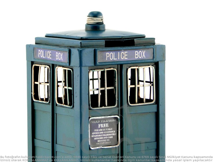 Tardis The Blue Box Metal Kumbara Tardis The Blue Box Metal Kumbara