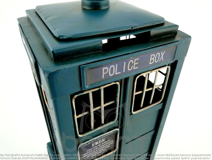Tardis The Blue Box Metal Kumbara Tardis The Blue Box Metal Kumbara