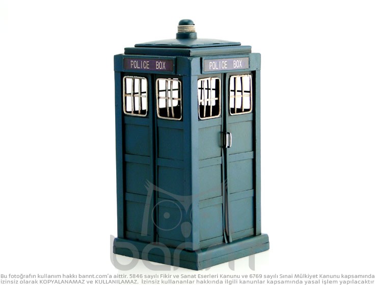 Tardis The Blue Box Metal Kumbara Tardis The Blue Box Metal Kumbara