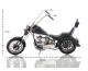 Chopper Metal Motosiklet