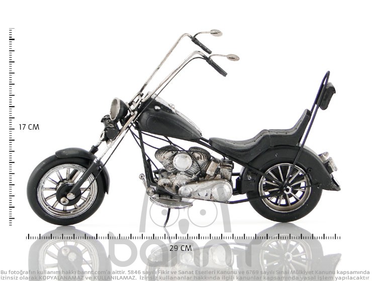 Chopper Metal Motosiklet