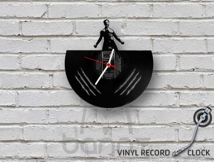 Wolverine Vinyl Record Duvar Saati