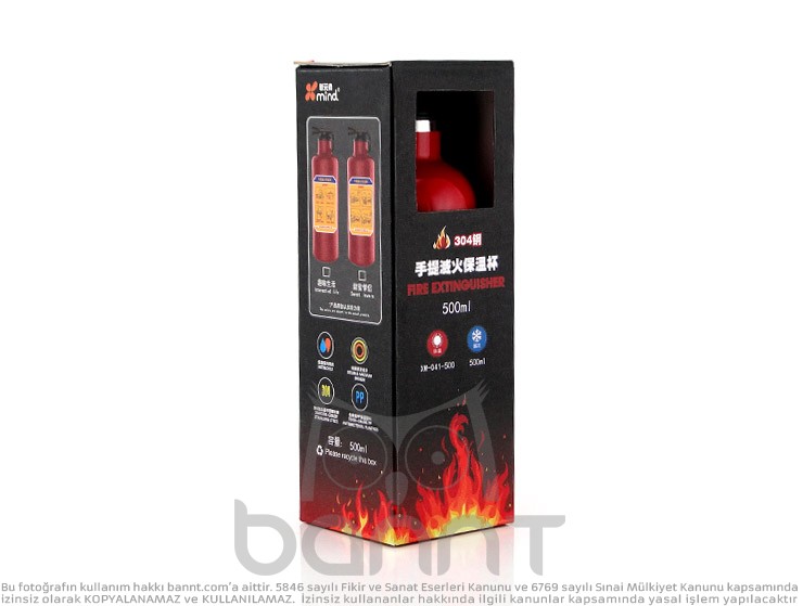 Yangın Tüpü Vacuum Termos