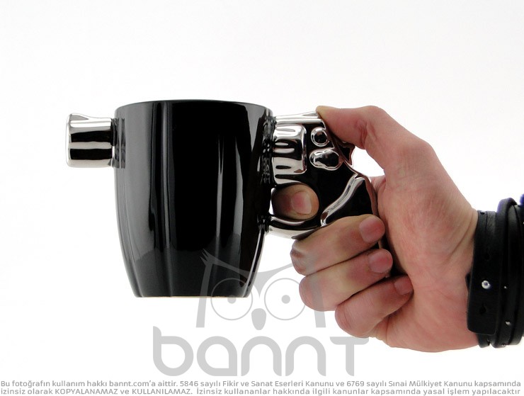 Gun Mug 3D Kupa Bardak