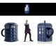 Doctor Who 3D Tardis Kupa Bardak Seti