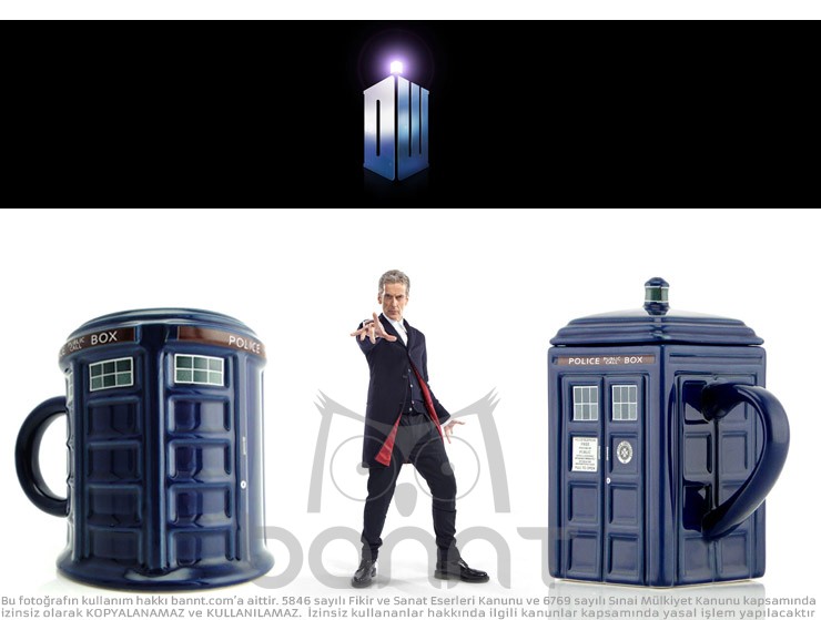 Doctor Who 3D Tardis Kupa Bardak Seti Doctor Who 3D Tardis Kupa Bardak Seti