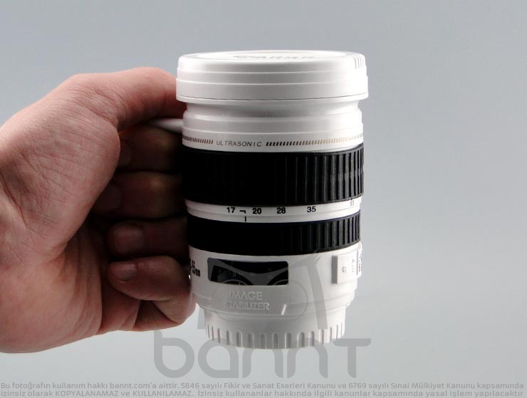 Canon Objektif Kupa Bardak (Beyaz) Canon Objektif Kupa Bardak (Beyaz)