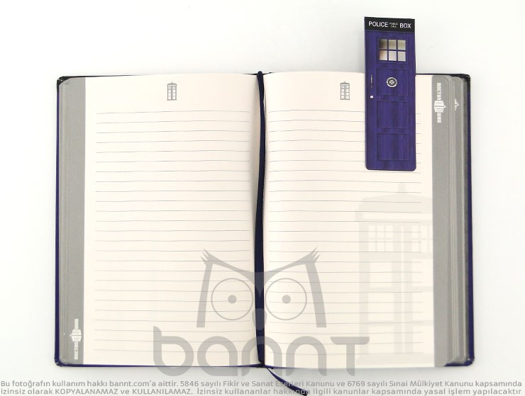 Doctor Who Tardis Defter