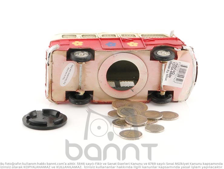 Camper Van Fotoğraf Çerçeveli Kumbara II Camper Van Fotoğraf Çerçeveli Kumbara II