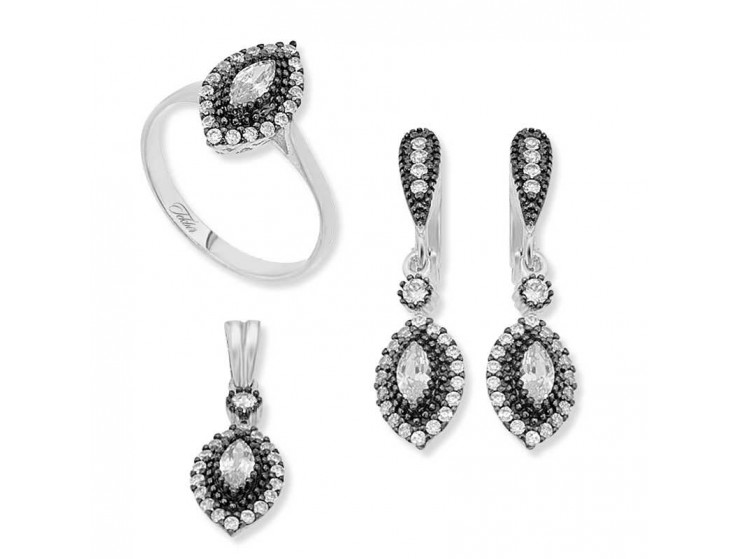 Gümüş Mekik Bayan Set Gümüş Mekik Bayan Set