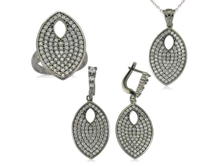Gümüş Mekik Bayan Set Gümüş Mekik Bayan Set