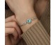 Gümüş Aquamarine Bileklik Gümüş Aquamarine Bileklik