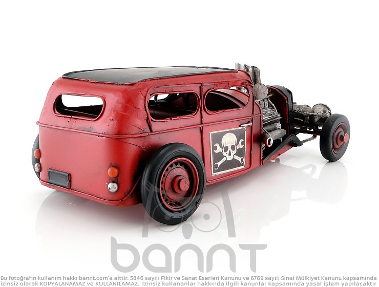 Hot Rod Metal Araba
