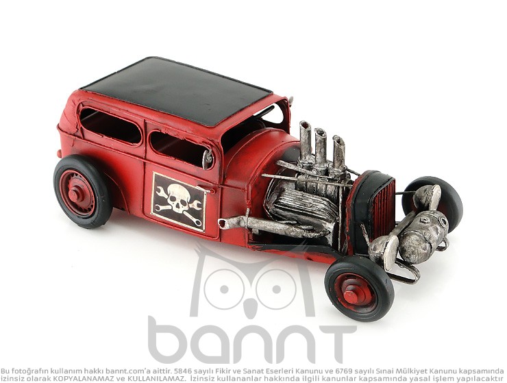 Hot Rod Metal Araba