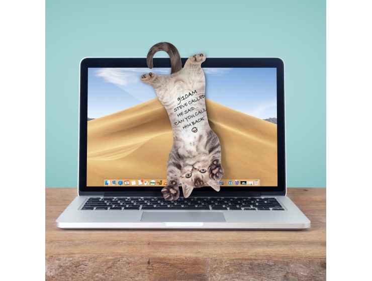 Mustard Cat Asılabilir Notluk