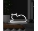 Mustard Sitting Cat Led Işık