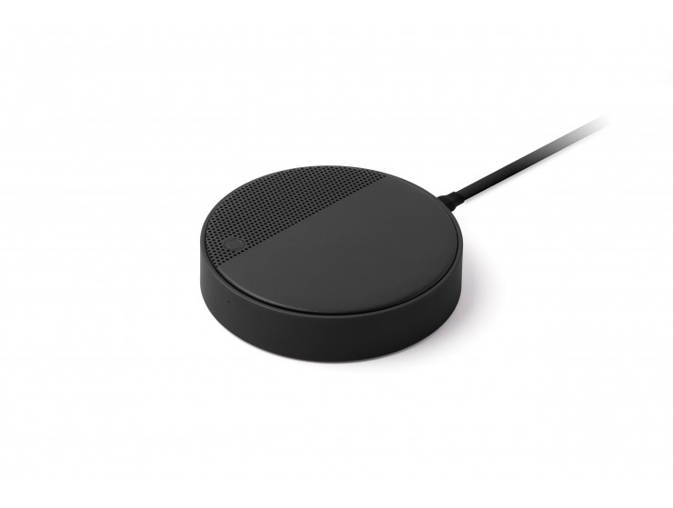 Lexon Oslo Energy + Kablosuz Şarj Cihazı ve Bluetooth Hoparlör Siyah