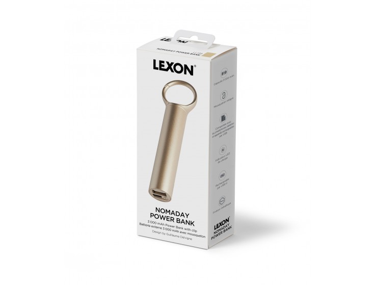 Lexon Nomaday Powerbank Dore