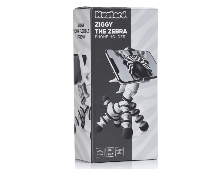 Mustard Zebra Telefon Tutucu