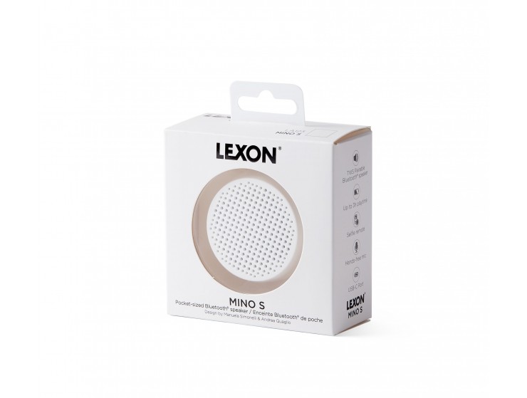 Lexon Mino S Bluetooth Hoparlör Beyaz