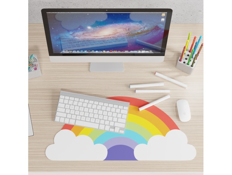 Mustard Rainbow Mousepad