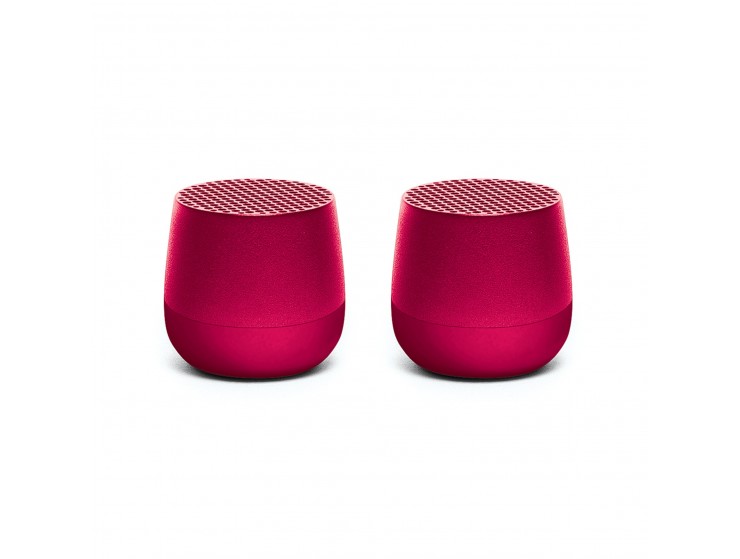 Lexon Twin Mino Bluetooth Hoparlör - Mürdüm Lexon Twin Mino Bluetooth Hoparlör - Mürdüm