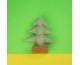 Kayigo Woody Yeşil Çam Üçlü Set - İroko Ağacı