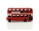Retro London Bus Metal Araba Retro London Bus Metal Araba