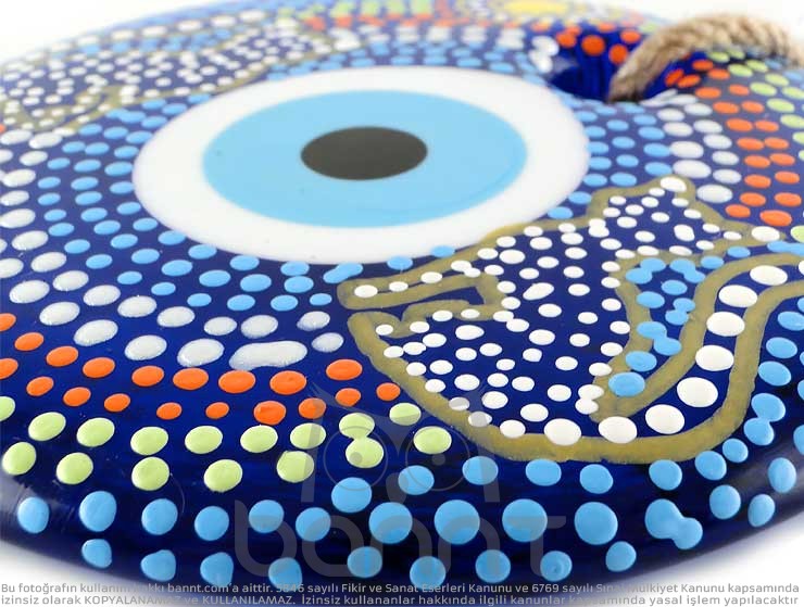 Dotting Kedi Cam Nazarlık Duvar Dekoru