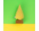 Kayigo Woody Sarı Ladin Üçlü Set - İroko Ağacı