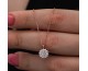 Gümüş Rose Minimal Yuvarlak Anturaj Kadın Kolye Gümüş Rose Minimal Yuvarlak Anturaj Kadın Kolye